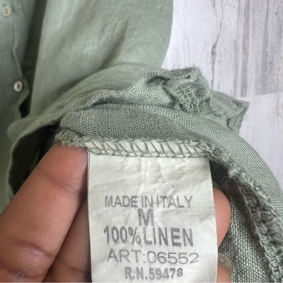 Olive Green Sleeveless Midi Dress - Picture 6 of 9